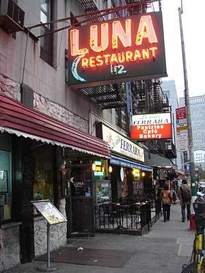 mulberry street restaurants new york ny